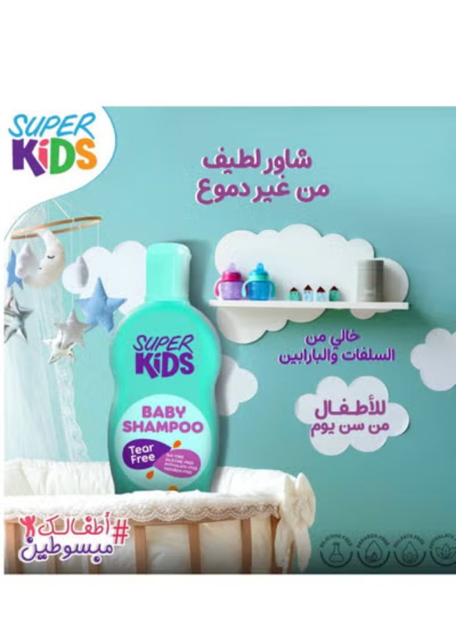 Super Kids Baby Shampoo Honey Milk 200 ML - Image 4